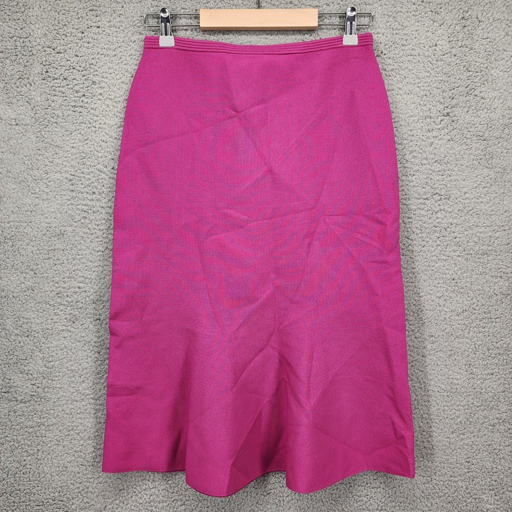DIANE VON FURSTENBERG DVF Marion Empress Skirt Size Small Pink Knee‎ Length